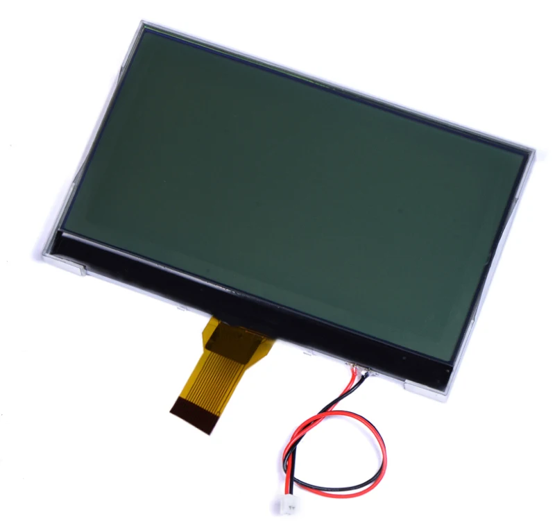 3.7 Inch Monochrome LCD Display High Resolution 256x128 LCD JHD256128-G06BSWD-G