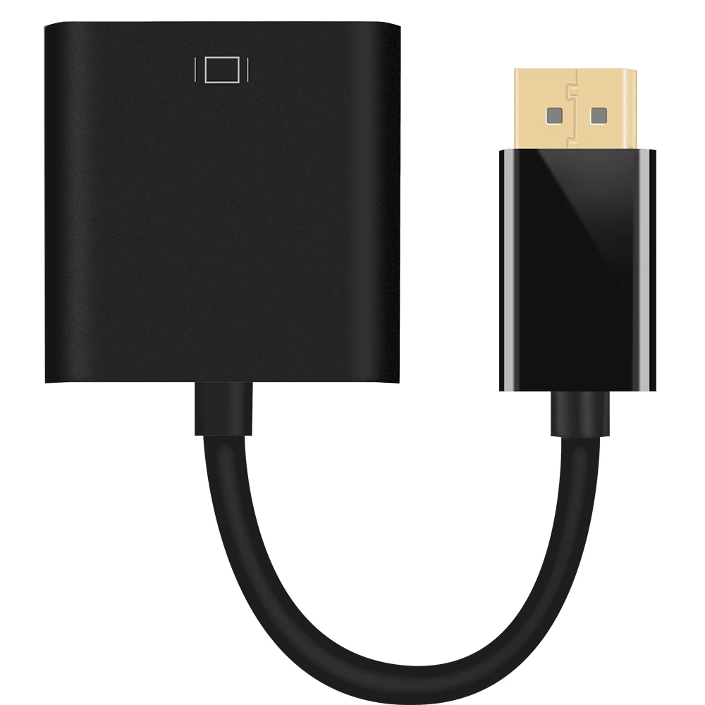 wholesale DP male to DVI female cable 10cm gold plated displayport to DVI adapter for projector HDTV - ANKUX.COM