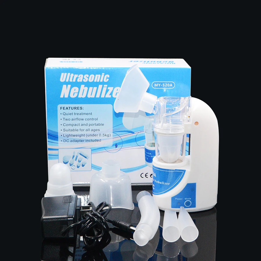 Home Ultrasonic Nebulizer Compact And Portable Inhalers Nebulizer Mist 