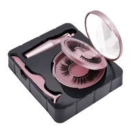 

Wholesale Newest Magnetic Eyelashes Kit with 2 Pairs False Eyelashes Waterproof Magnetic Eyeliner Lashes