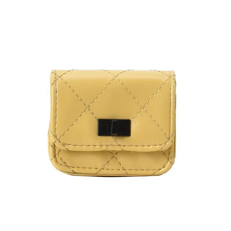 

Japan and Korea trendy mini fashion small bag simple casual solid color shoulder bag youth chain cute messenger bag