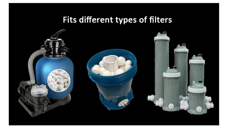 Aquarium Accessories Filter Balls Fiber Ball Filter Media For Water Treatment