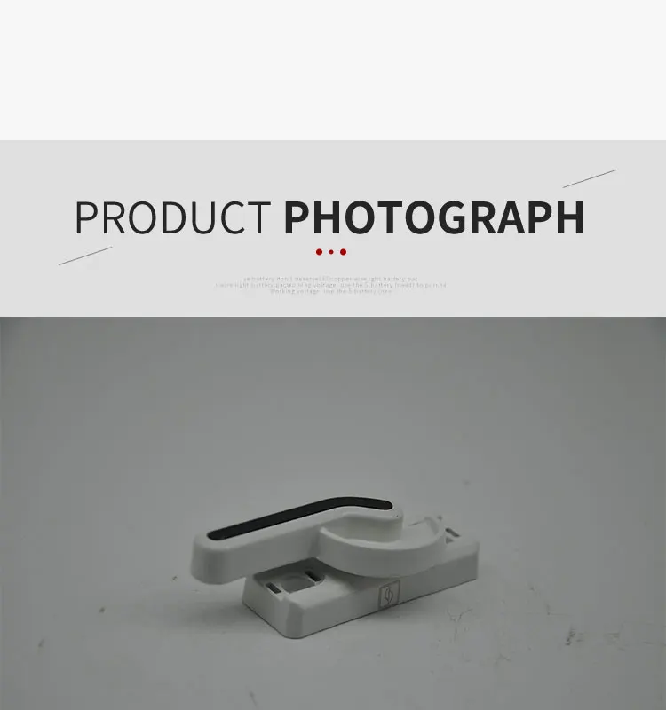 Aluminum sliding window crescent window lock