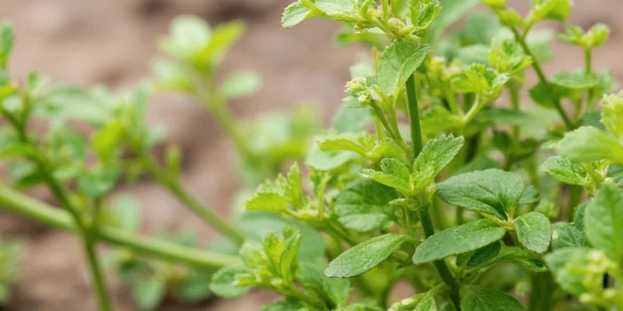 Fresh marjoram plant