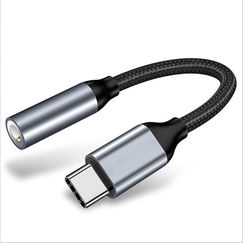 

China Wholesale Type-C Headphone Adapter Type-C To 3.5 Mm Adapter Audio Converter