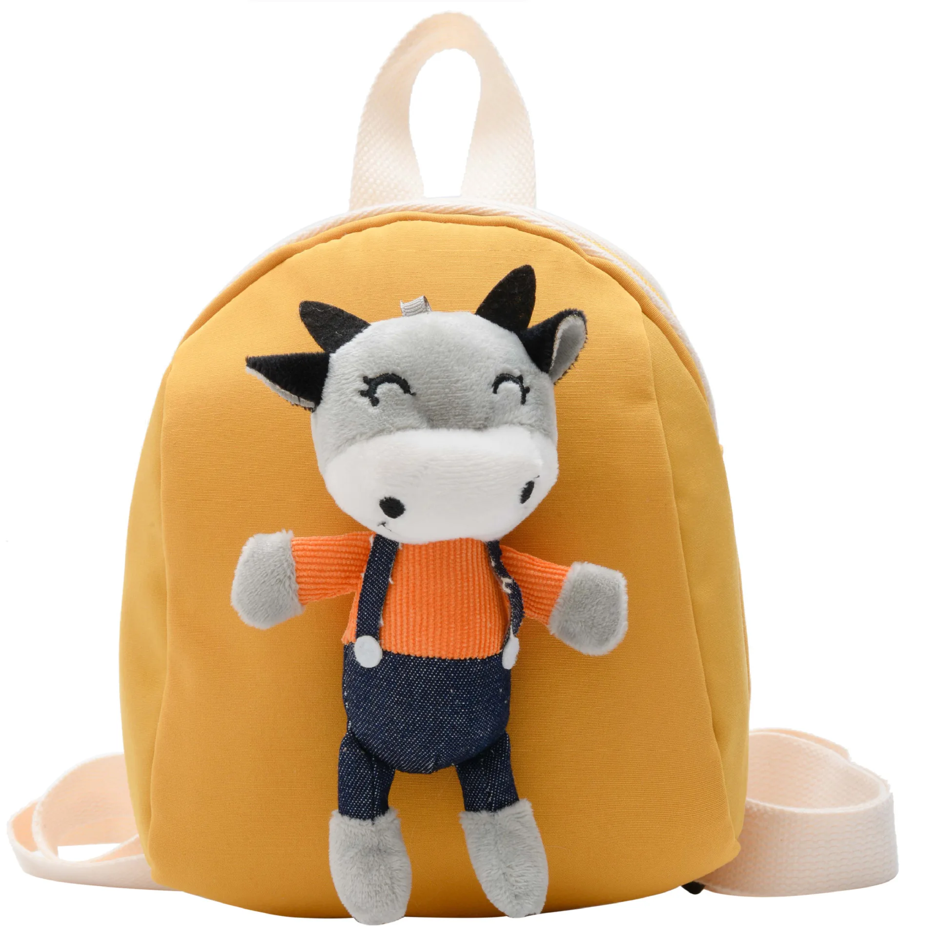 

mini cute calf kindergarten baby backpack cartoon boys and girls lightweight backpack