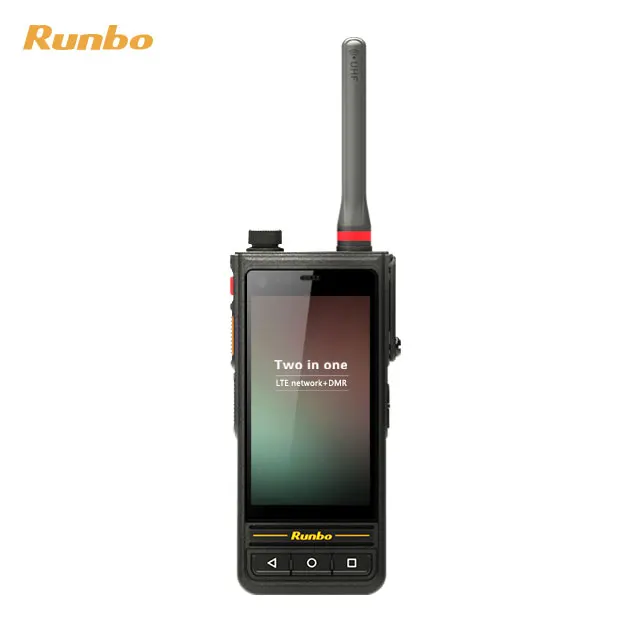 

Runbo E81 DMR UHF/VHF waterproof rugged Touch Screen android handhold ptt walkie talkie android two way radio