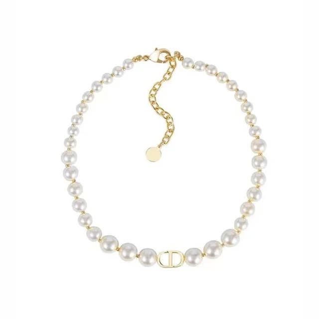 

Fashion Gold Jewelry Pearl Classic Beaded Necklace For Women