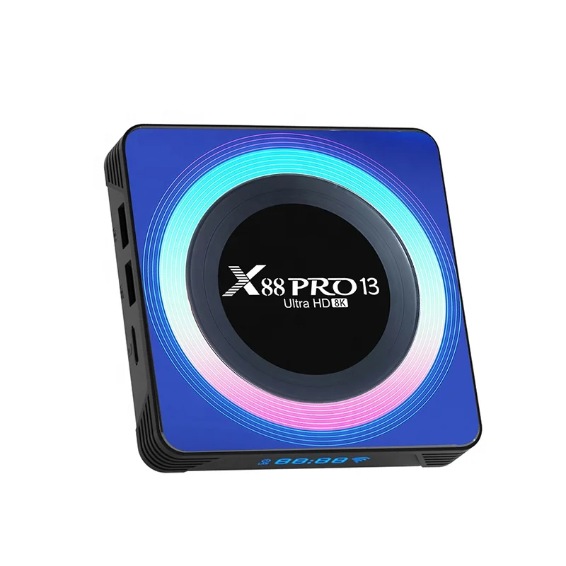 

2023 New Smart TV Box X88 Pro 13 Android 13 8K TV Box 4G 64G RK3528 WiFi6 Dual Wifi Set Top Box X88 Pro Android 13 TVBox