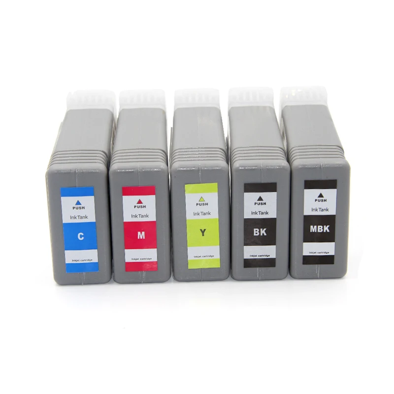 Ocbestjet 130ML/PC PFI 120 Compatible Ink Cartridge for Canon TM 300 TM200 TM300 TM-200 205 305 Printer