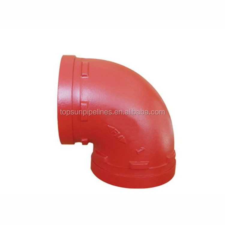 Ductile Iron Pipe Groove Lock Fittings High Pressure Coupling, High