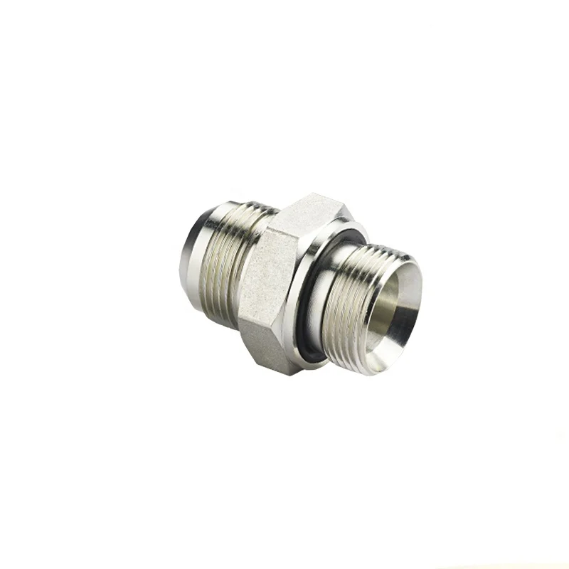 

1EH Flexible Joint Hydraulic Pipe Connection Fittings, Silver