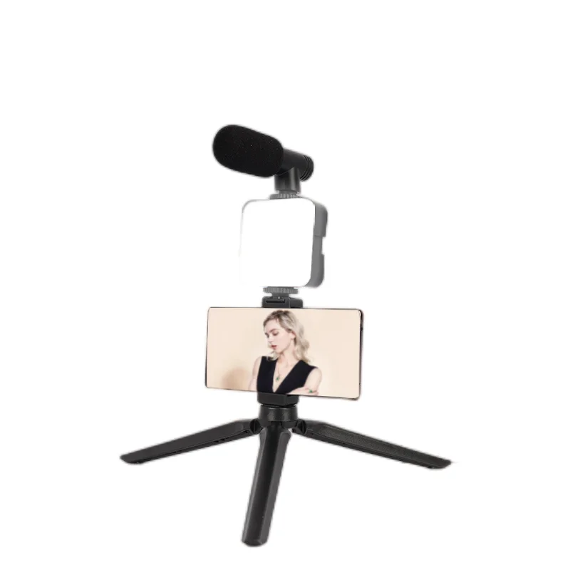 

AY49C tik tok lights streaming kit microphones for recording,phone holder for video recording