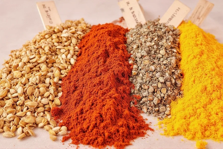 Desiccant container storing spices