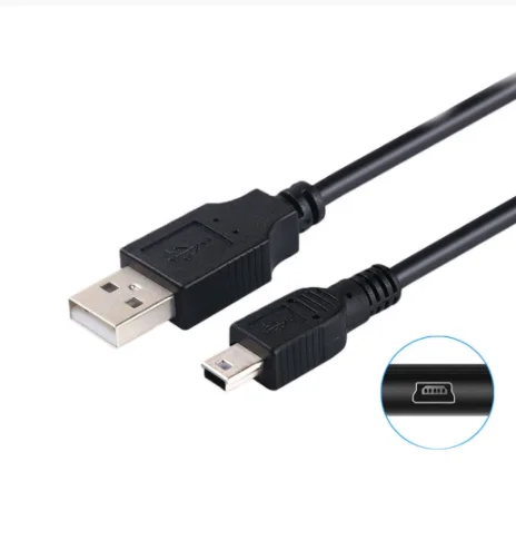 

USB mini cable China Wholesale PVC Mini-B 5Pin Cable to Type C Charging Cable