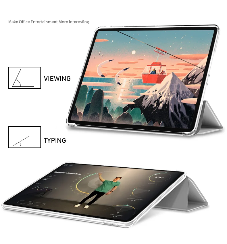 
Funda PC Tablet Stand Cover for iPad Pro 2020 11 Case 