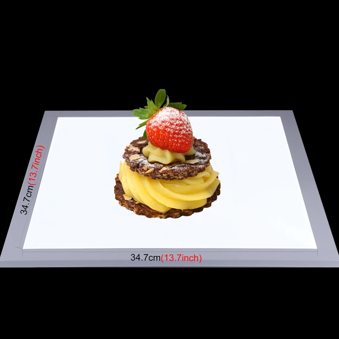 

2021 Hot Sale PULUZ 1200LM LED Photography Shadowless Light Lamp Panel Pad