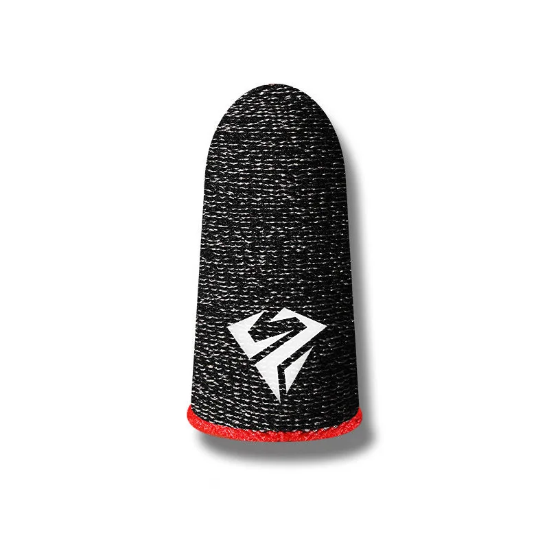 

Hot selling mobile gaming finger sleeve hand game touch screen professional breathable sweat-proof finger sleeve for gaming, Red, blue, green, pink