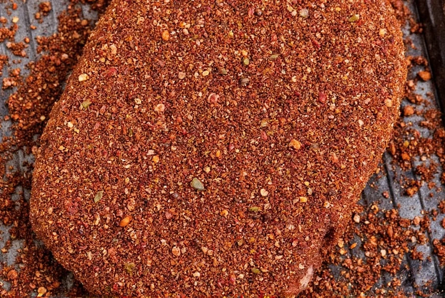 Smoked ribs with rub