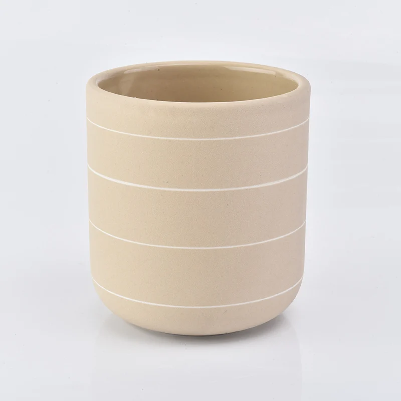 10oz Ceramic Candle Vessels For Candle Making