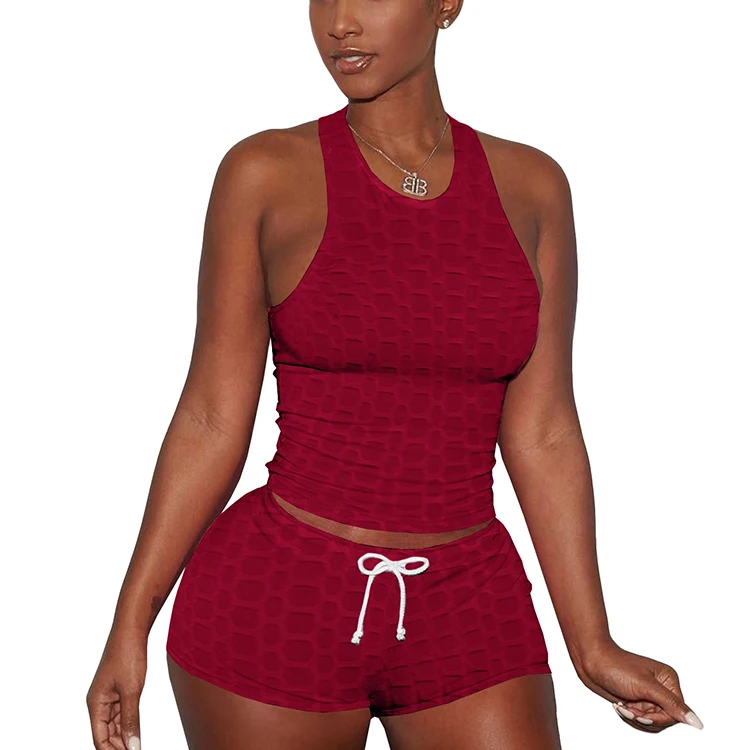 

2021 new design 2 piece women clothing short set summer tracksuit, 11colors