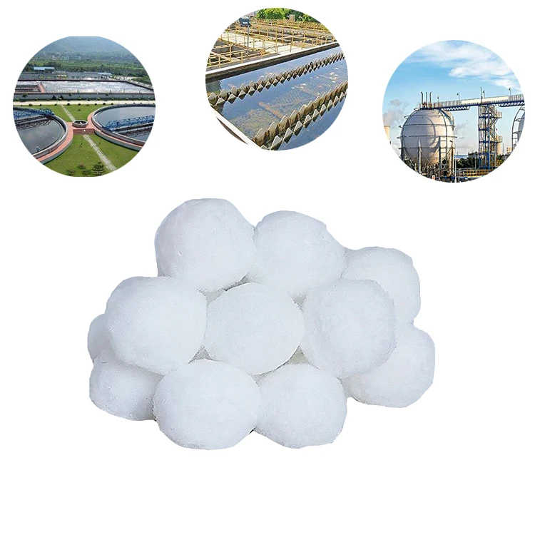 
Efficient Cleaning Pool Accessory Fiber Ball Filter Media for Wastewater Treatment 