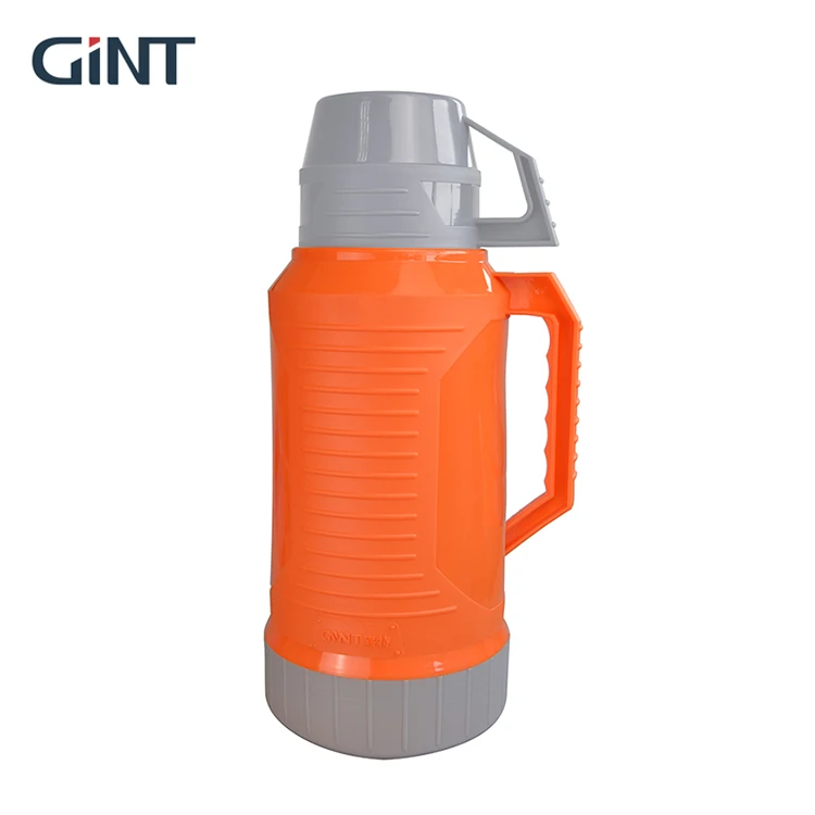 

Home use High Quality Vacuum Flask Insulated 500ml Thermo Bottle glass liner pp material hot drinks bottle insulated bottle, Orange white pink blue purple