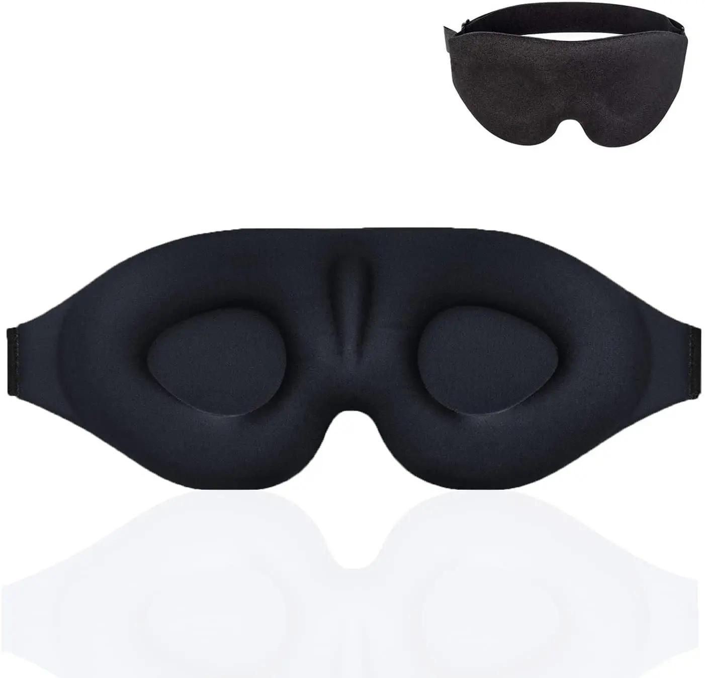 

3D Sleep Mask New Arrival Sleeping Eye Mask for Women Men Contoured Cup Light Blocking Eye Cover with Adjustable Strap