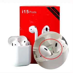 i15  Pods TWS 1:1 5.0 Air  Earphone  True  6D Bass HIFI Stereo Earbuds PK i100  i30 i20 i60 i12  i11 tws  earphones