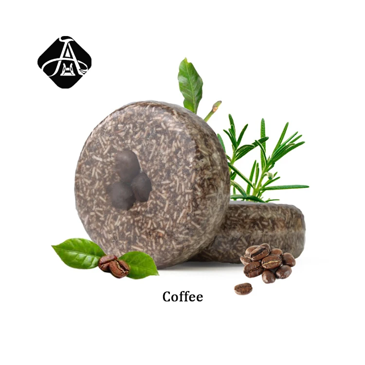 

AH Manufacture Vegan Handmade Soap Oil Control coffee Shampoo Bar Soap