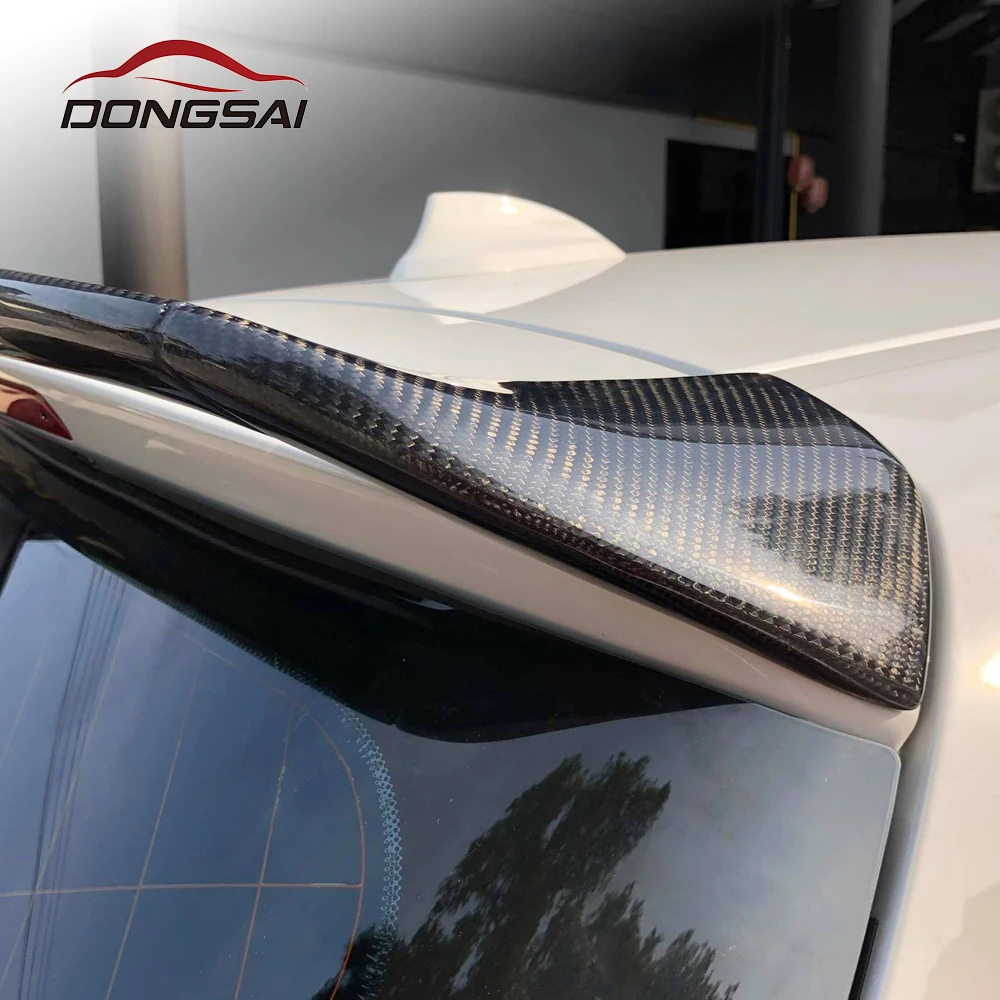 Ac Style Carbon Fiber Rear Trunk Lip Roof Spoiler Ducktail Tail Wing