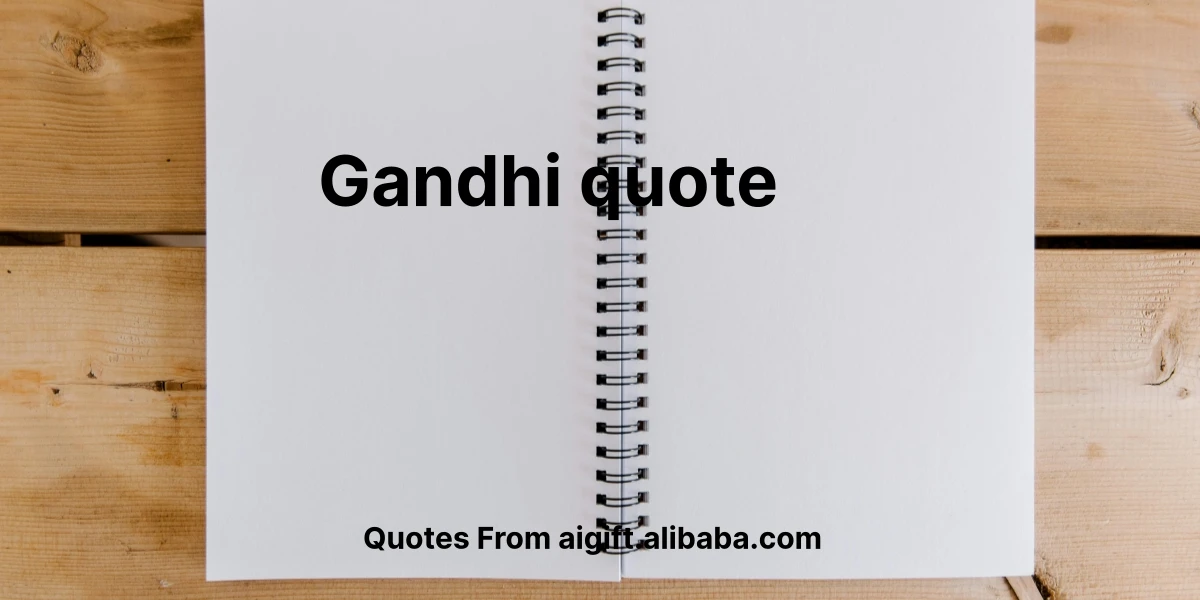 gandhi quote