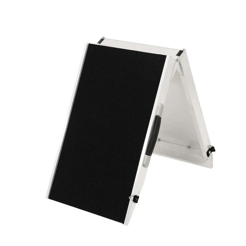 

Foldable Motorbike Pet Car Ramp Car Accessories Pet Ramp Rampas Para Perros, Black