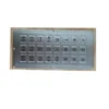Rugged industiral metal buttons kiosk keyboard waterproof metal ATM keypad