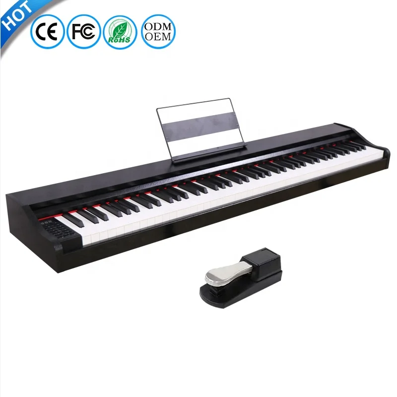 

electronic piano straight hair portable piano electric clavier piano digital 88 keys