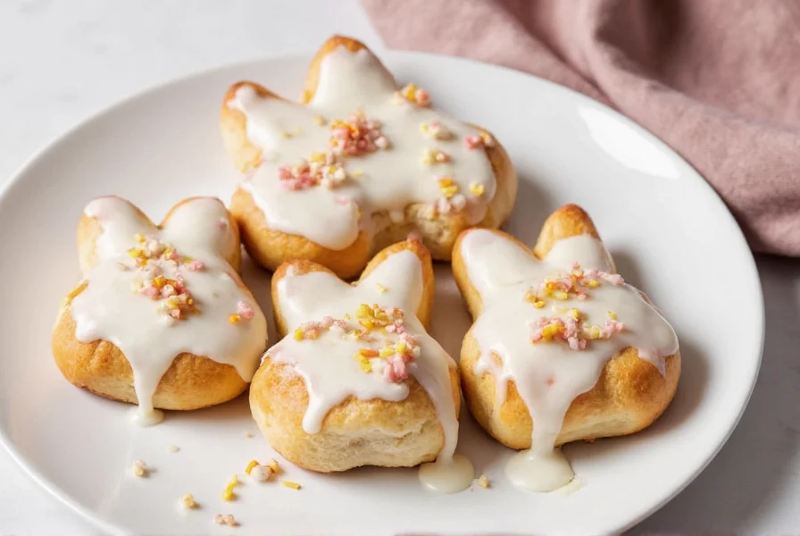 bunny cinnamon rolls