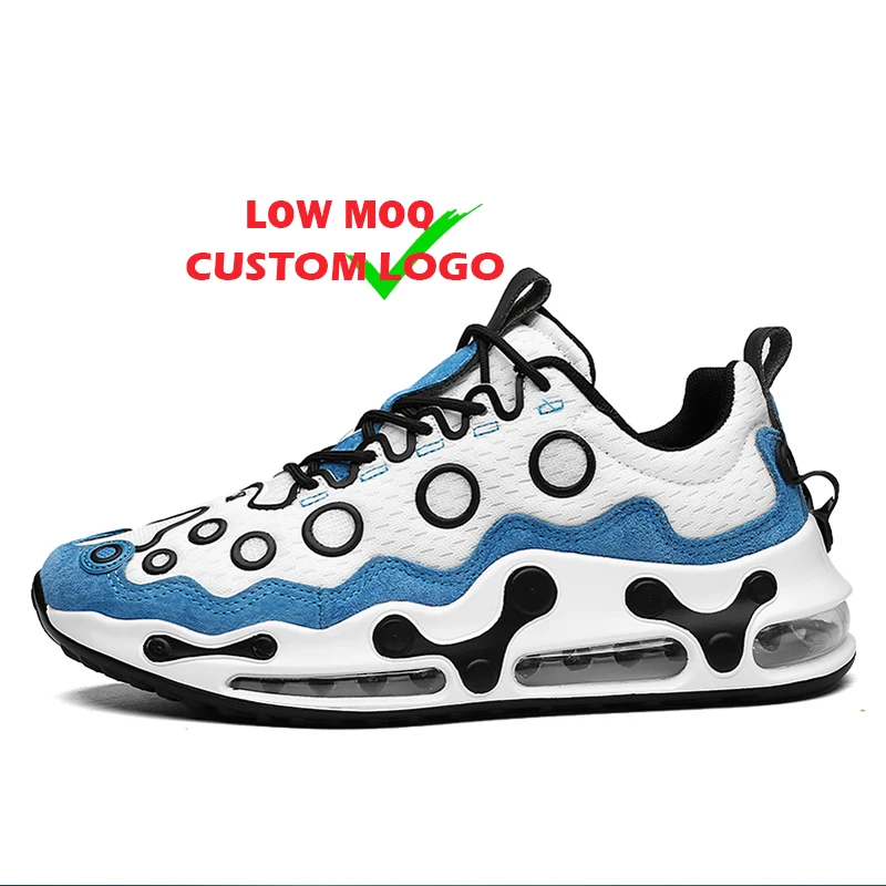 

White Air cushion Height Increase Flat Anime Sneakers Casual Sport Running Shoes