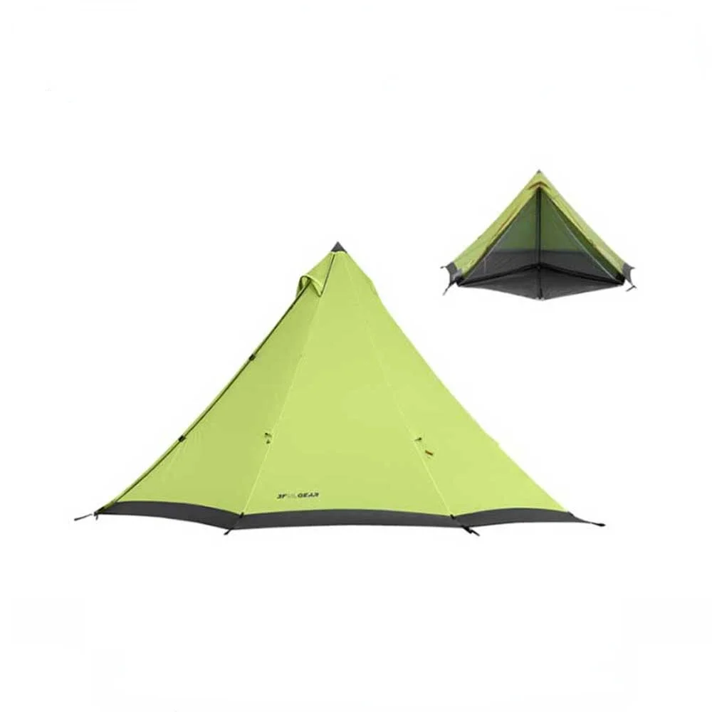 

3F Gear Tribe 4 Mti-person Tipi Hot Tent For Family Winter Camping