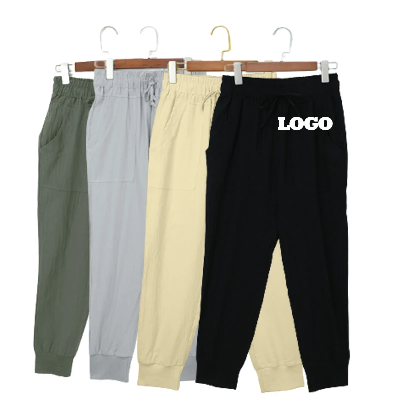 

2021 Custom Fashion Fall Clothing Causal Think Joggers Sweat Pants Women With Pocket