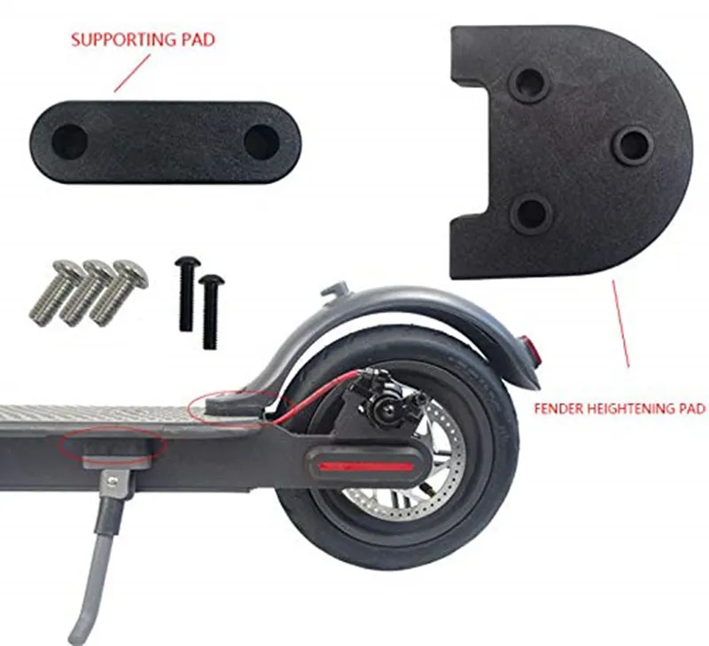 Kit Front Rear Fender Mudguard Mounting Accessories For Xiaomi M365 Scooter Part 