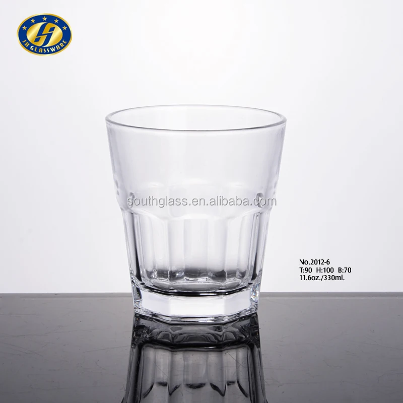 

12OZ HIGH QUALITY ROCK GLASS TUMBLER, GLASS CUP, JUICE CUP