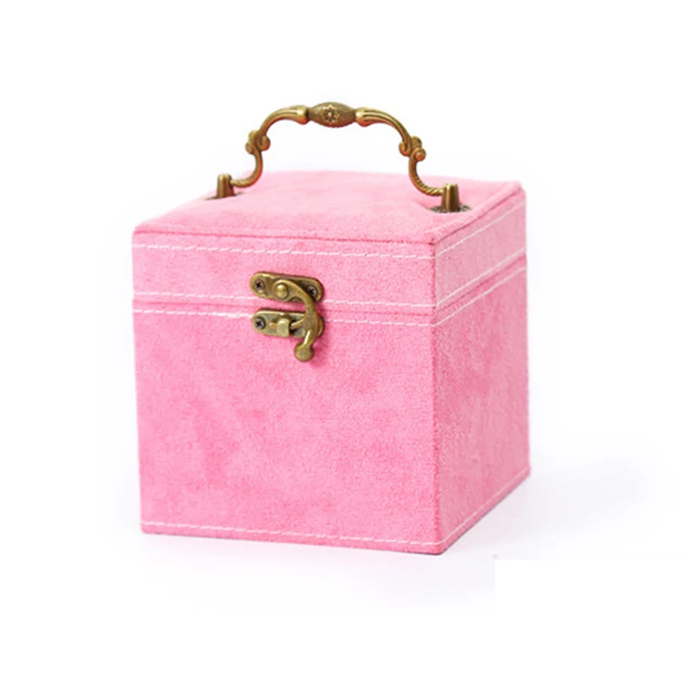 

Beautiful Princess European-style Three-layer Jewelry Box