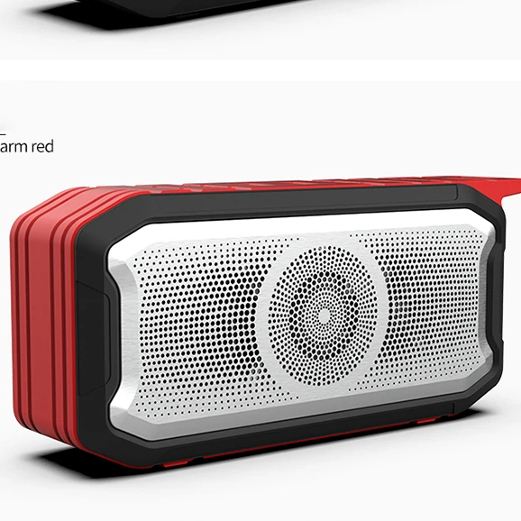 

Silicon Case Outdoors Portable Waterproof IPX7 Wireless BT Speakers