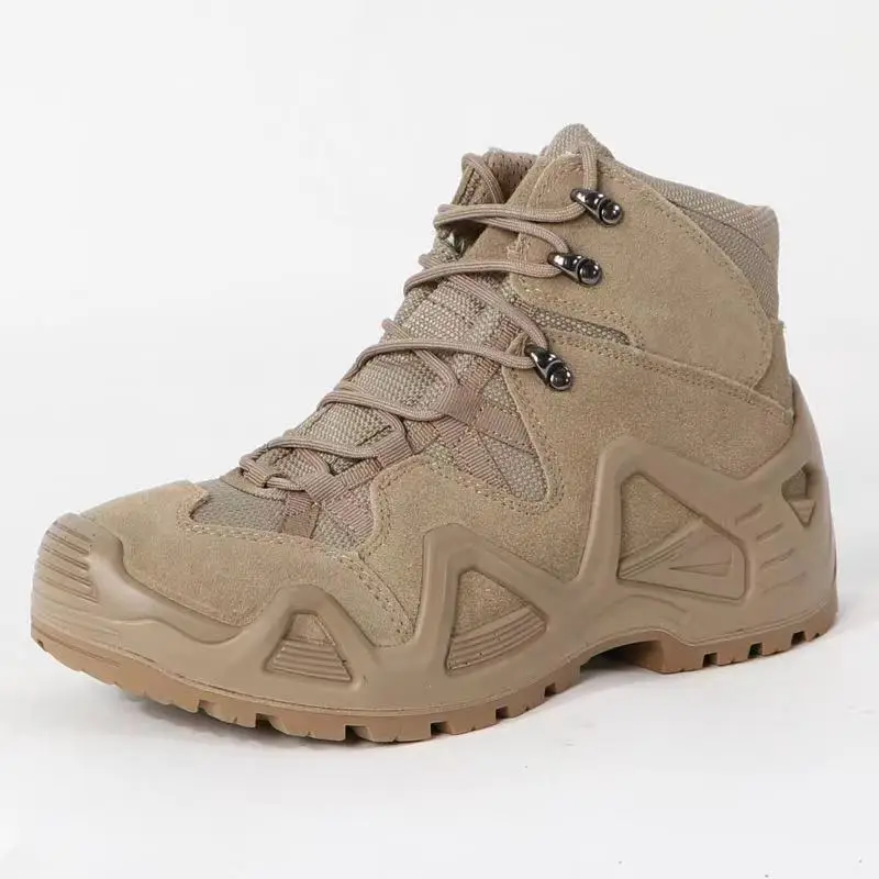 

Outdoor custom boots Sports tactical Special forces combat boots low top desert waterproof hiking shoes, Customized color