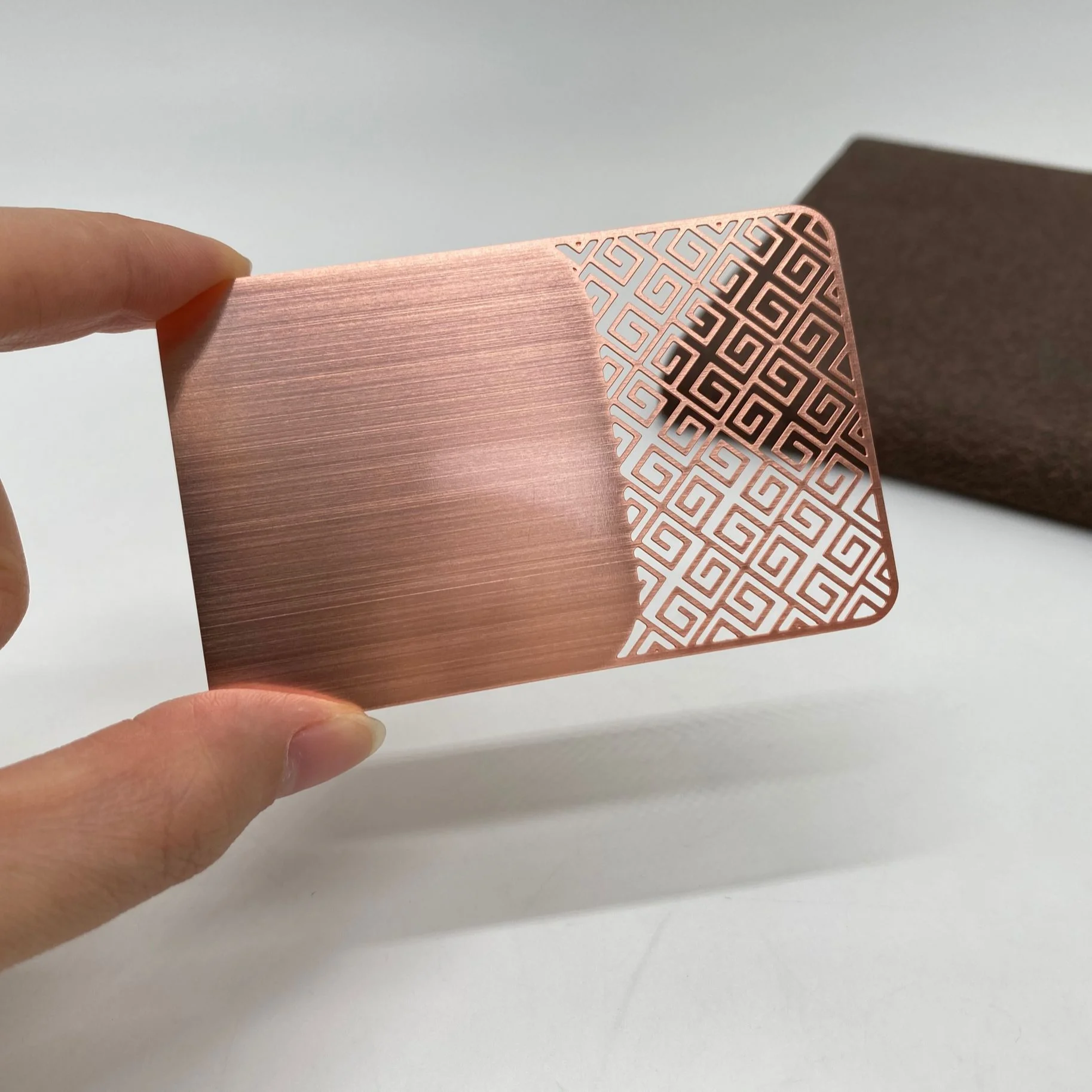 

DU gift metal cards, Cmyk color or pantone color