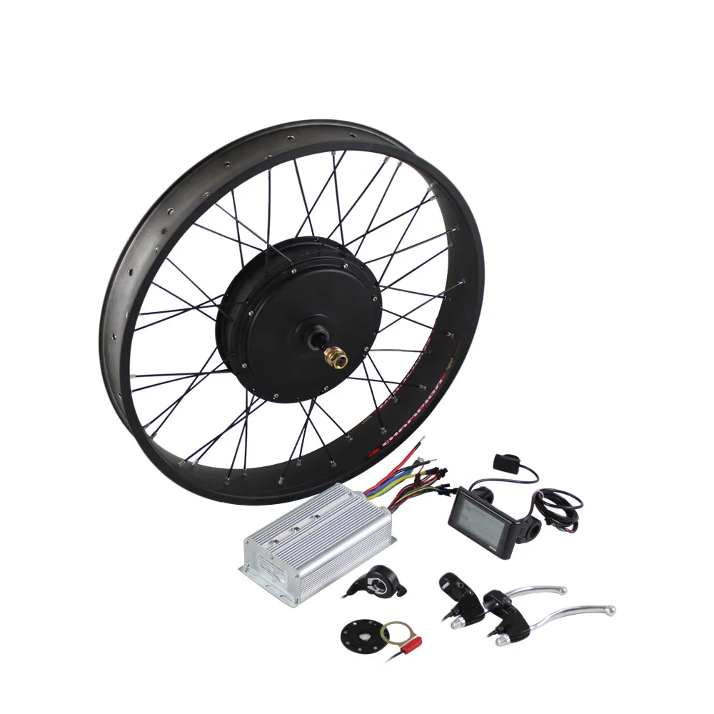 

Large motor CE 2000w 48v fat tyre wheel electric bike motor conversion kit