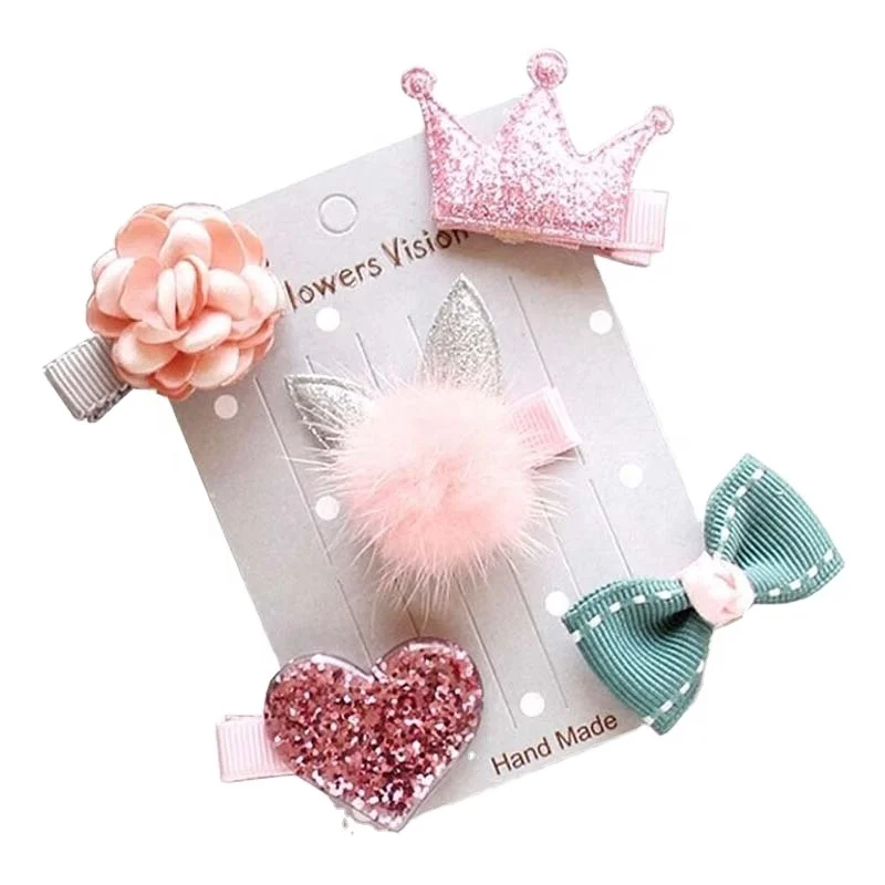 

Flower Vision Headwear Dog Hair Clips Hairpin Accessories