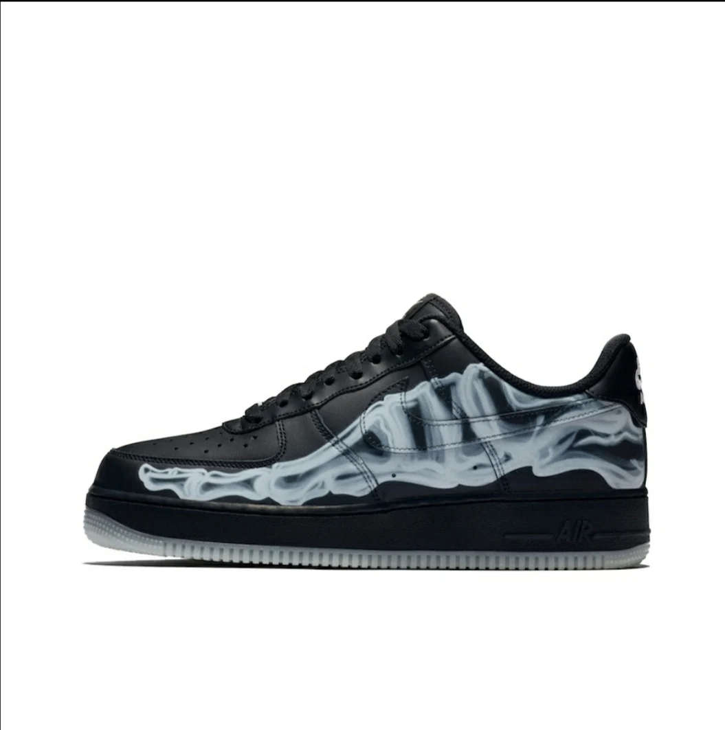

Wholesale Big Size Stylish Handmade Comfortable Black Genuine Leather Lace Up Men Casual Shoes Sneakers nike air force 1 one
