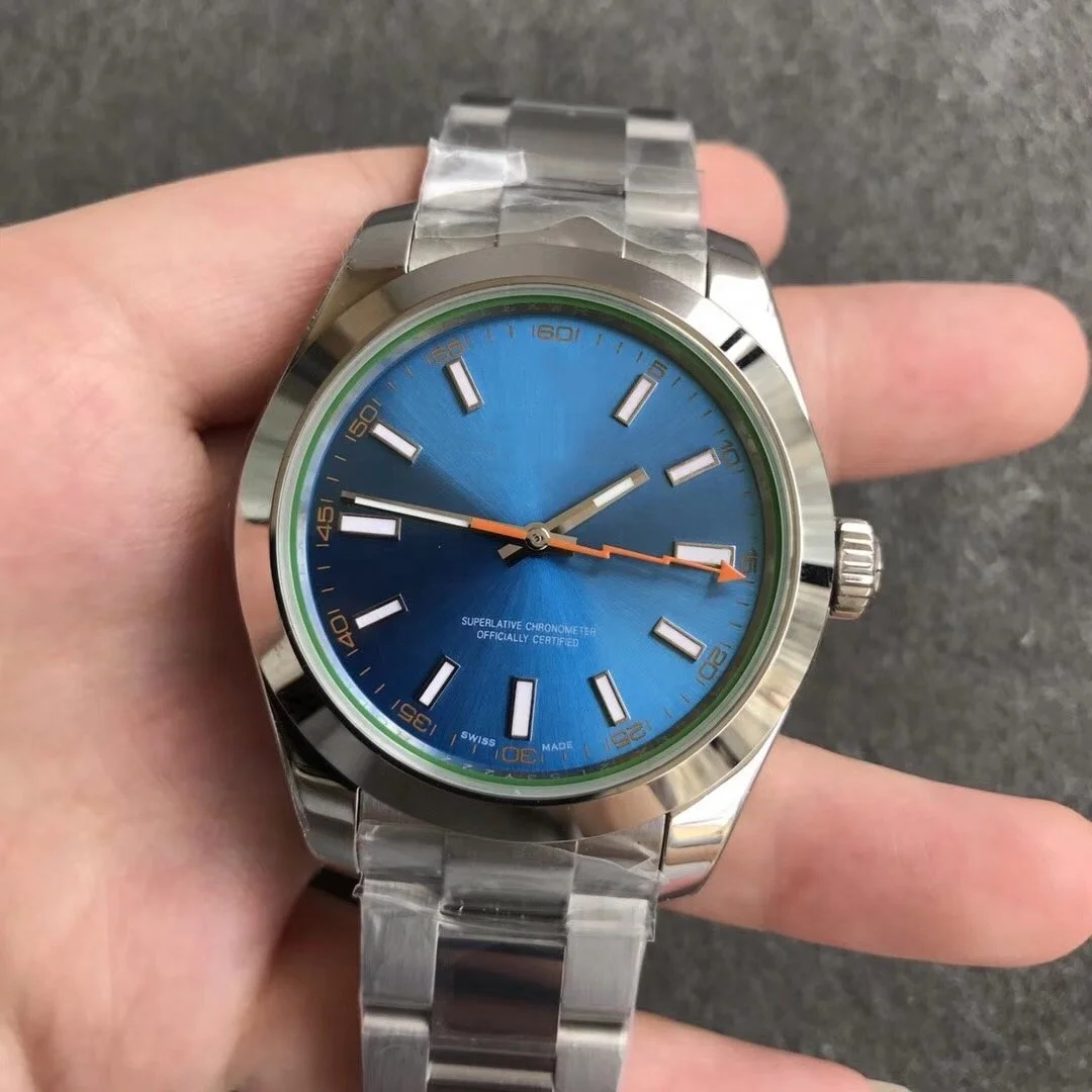 

Noob 40mm2836 automatic mechanical movement green coated sapphire mirror Rolexables Watch