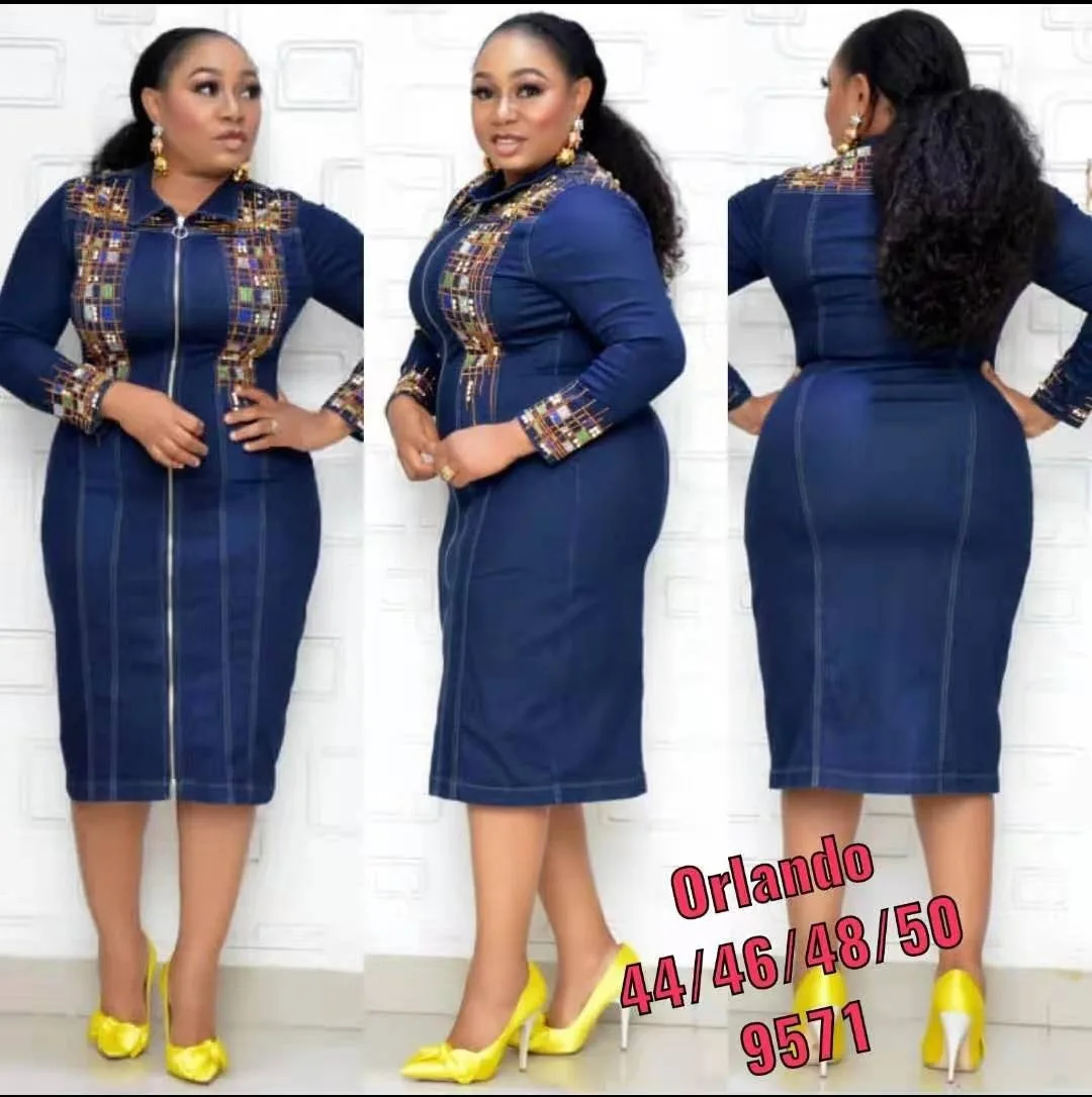 

Women Long Sleeve Long Denim Shirts Dress Plus Size Casual Womens Lady Shirt Dress, As showed